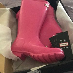 Kids brand new hunter boots